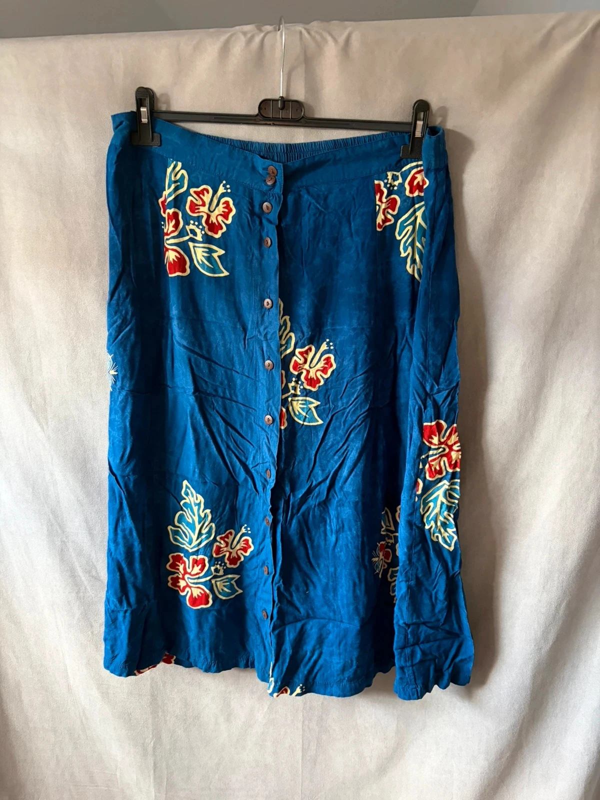 Jupe bleue à motif xxxl